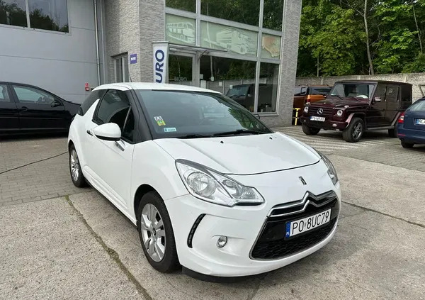 wielkopolskie Citroen DS3 cena 20500 przebieg: 154000, rok produkcji 2011 z Poznań